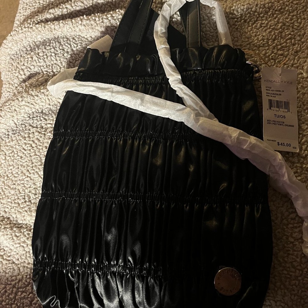 Kendall + Kylie Black Purse